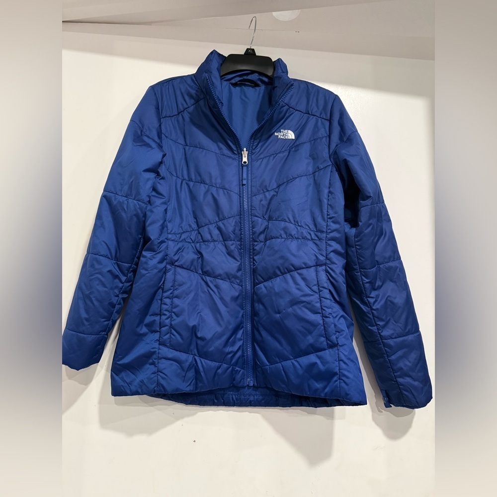 The North Face Insulated Puffer Jacket Royal Blue Size M